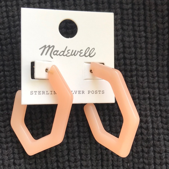 Madewell Jewelry - Madewell acetate geometric earrings